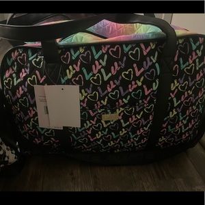 Super cute, Betsey Johnson overnight bags!